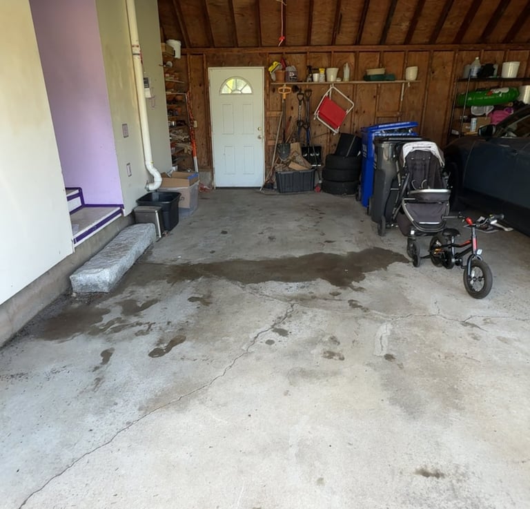 Garage cleanout in Gill MA clearing storage and clutter