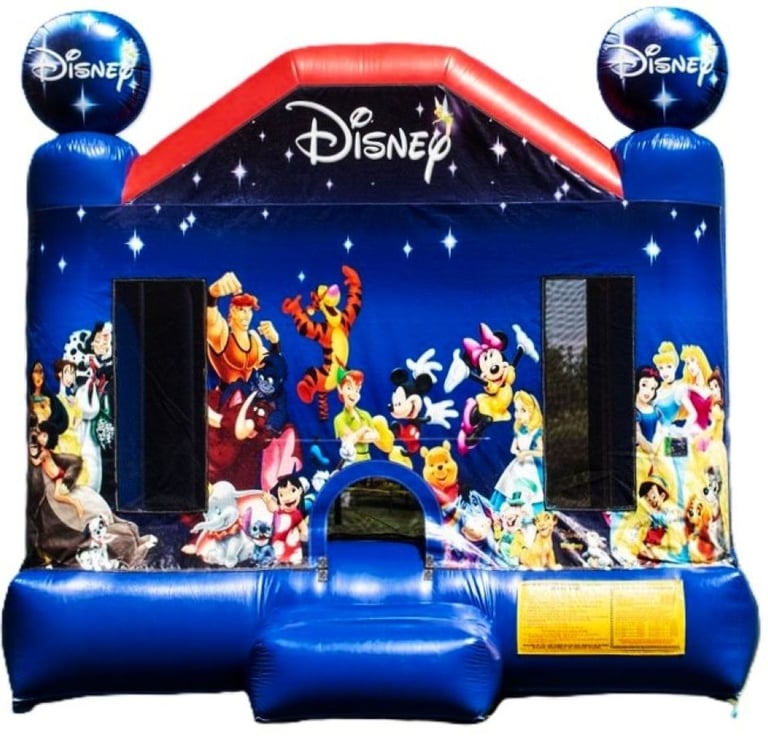 LARGE WORLD OF DISNEY MOONWALK Bookings 832-216-8423