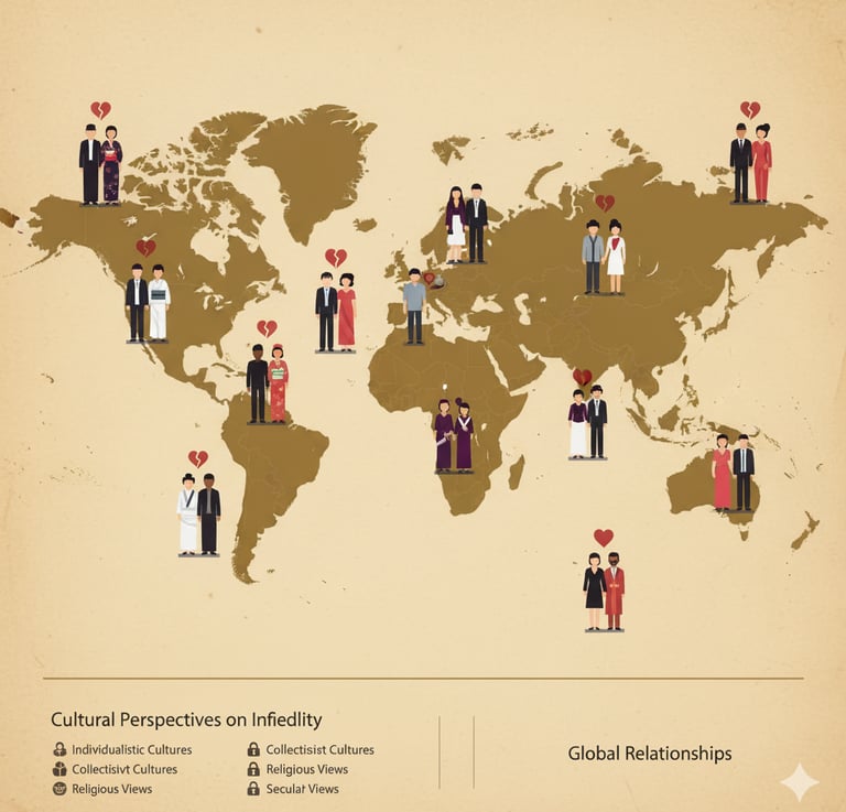 Visão da traição em diferentes culturas ao redor do mundo