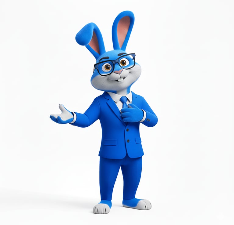 Blue Bunny Bank (BBB) is a Crypto Meme Token belongs to Blue Bunny Family, a head of the 4 Tokens.