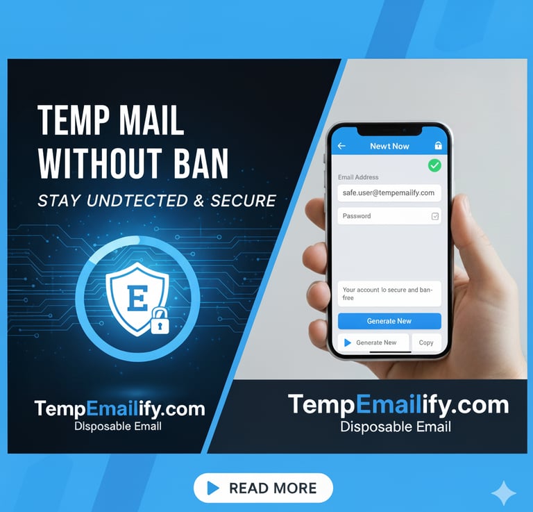 Temp Mail Without Ban — Safe Tips & Best Practices | TempEmailify
