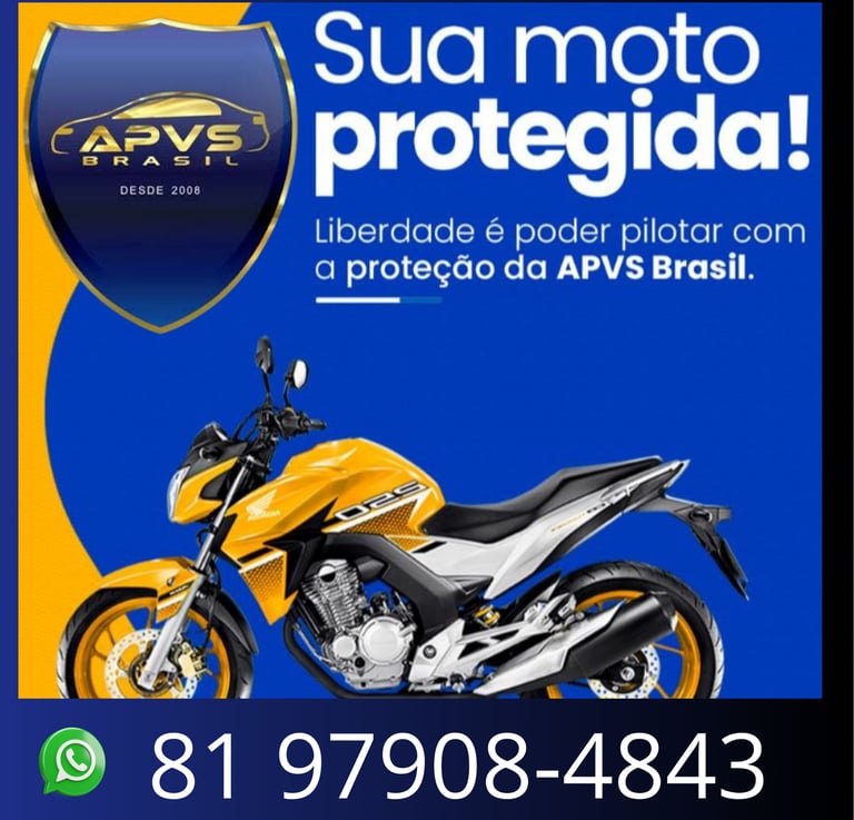 Sua Moto Protegida, na APVS