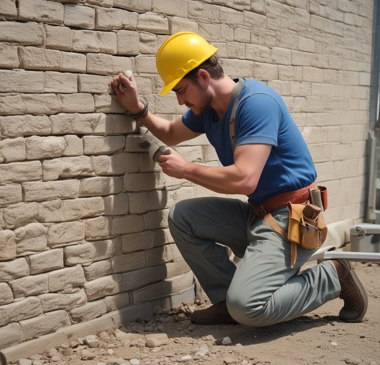 Front view of a modern apartment building in Slovenia