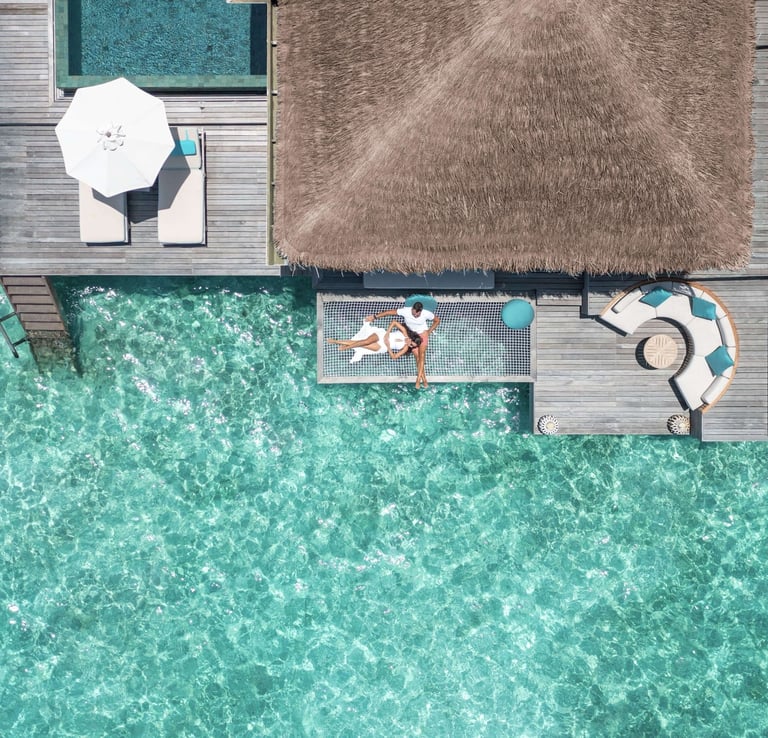 Anantara Kihavah overwater villas