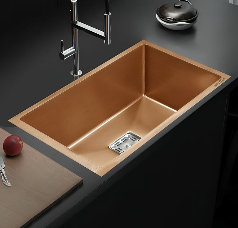 Ultima Handcrafted Shades Collection Sink