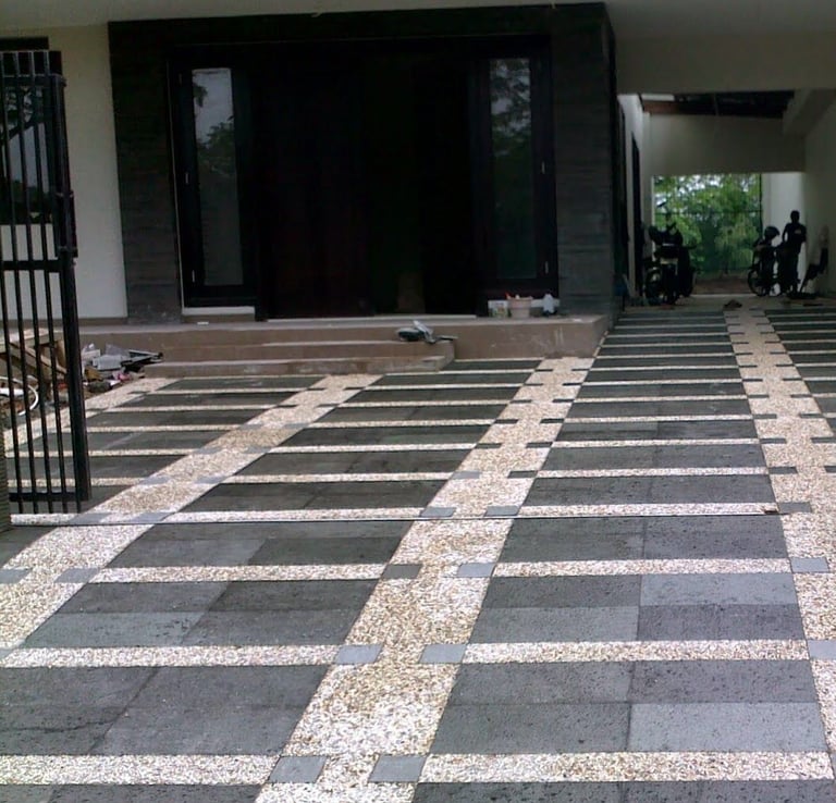 andesit stone tile factory