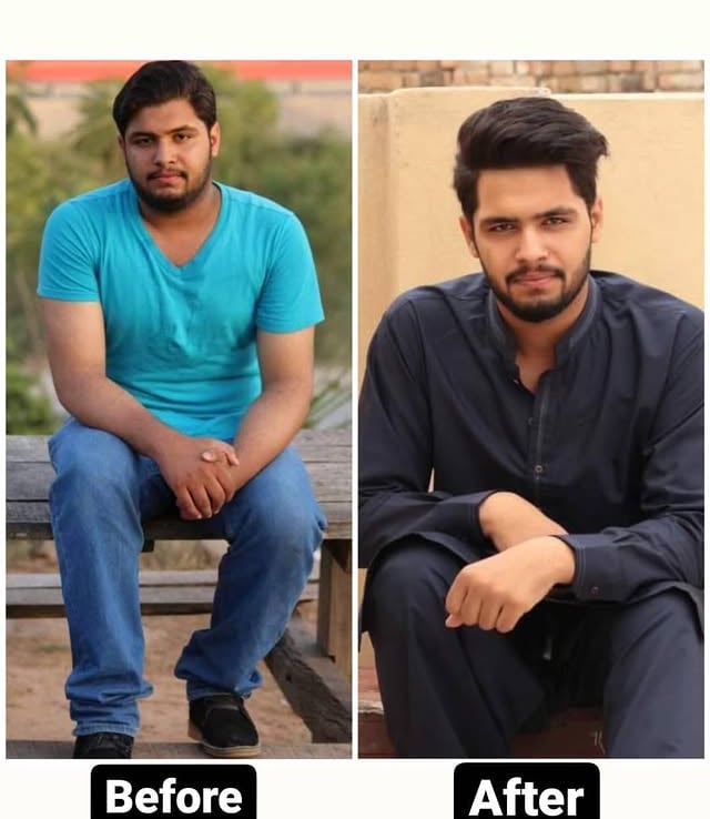 Fat loss transformation