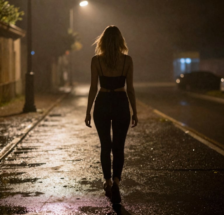A macro photograph of an old, tarnished silver key resting on a dark charcoal velvet surface. The lighting is soft and moody, with muted lavender highlights on the metallic edges.
