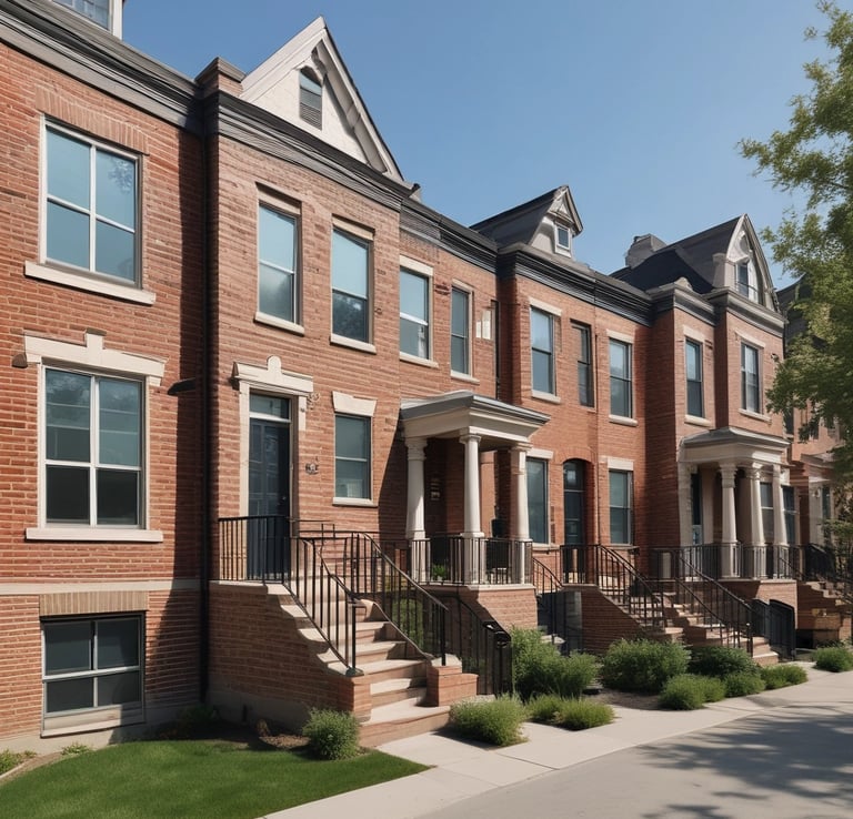 A charming cottage surrounded by greenery.