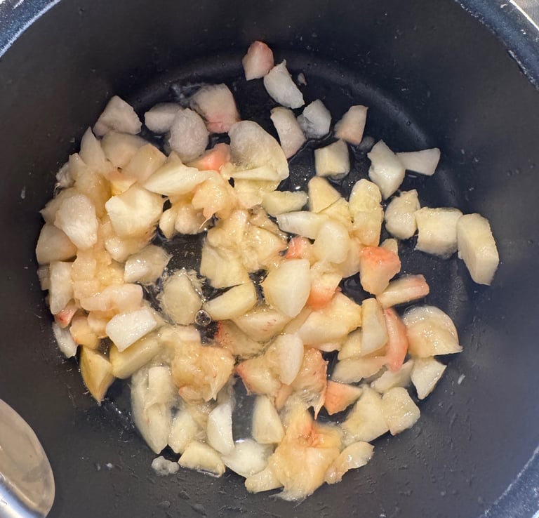 compotée de nectarine