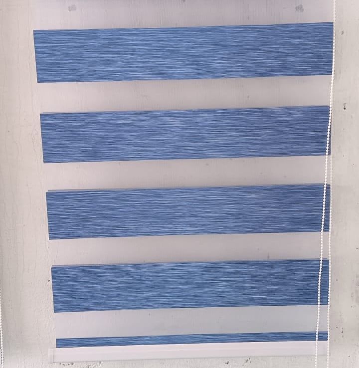 Modern zebra blinds for adjustable light control, privacy, and a stylish look in homes and offices