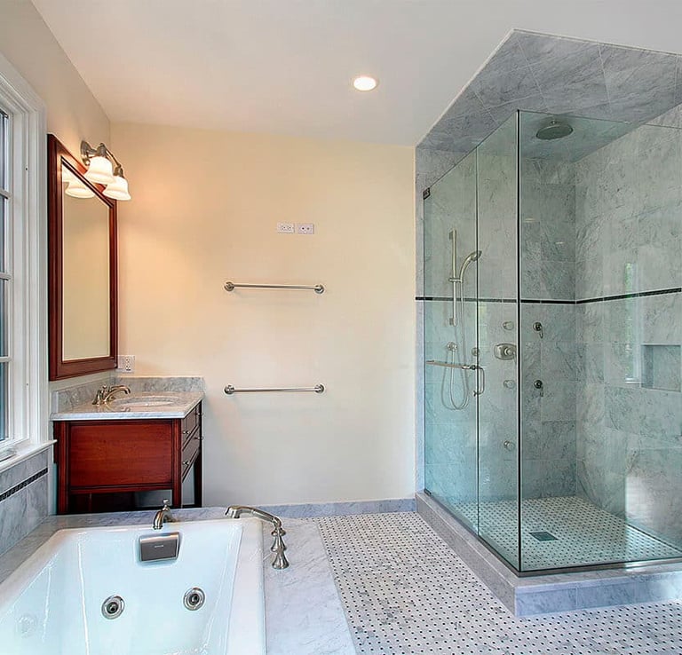 Shower Door de Vidrio Templadp