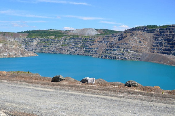Abandoned asbestos mine