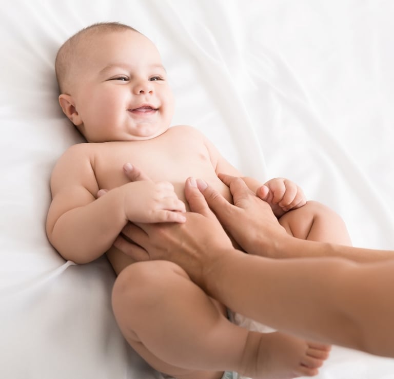 atelier massage bébé chez la sage femme