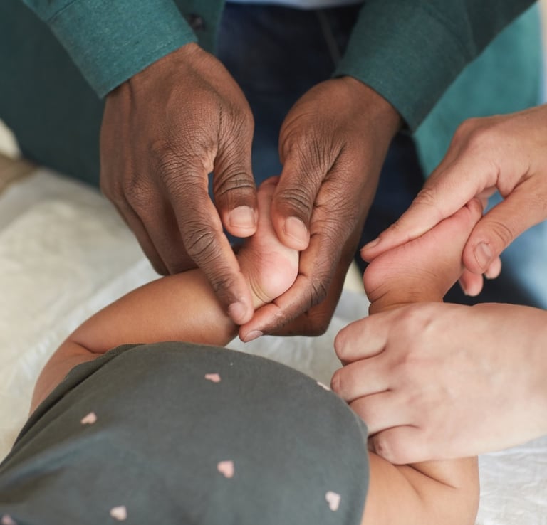 sage femme libérale et atelier massage bébé