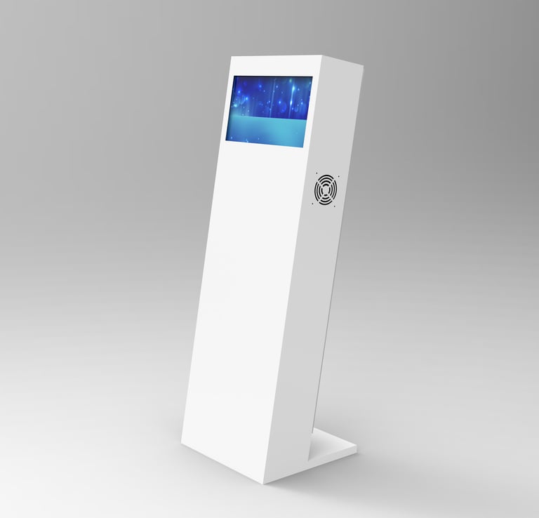 Modelo de kiosco interactivo