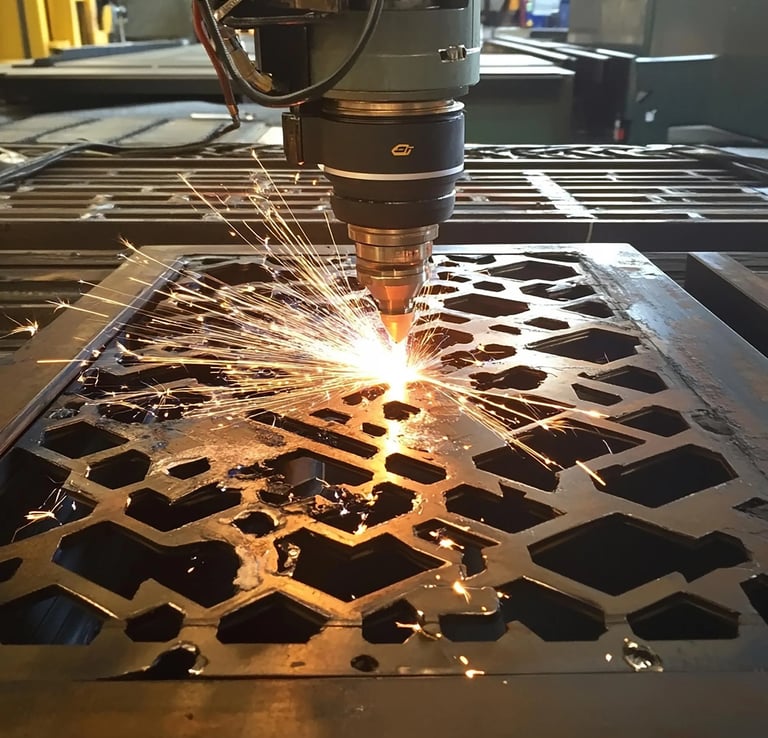 Maquila de corte de metal con cnc laser en cdmx