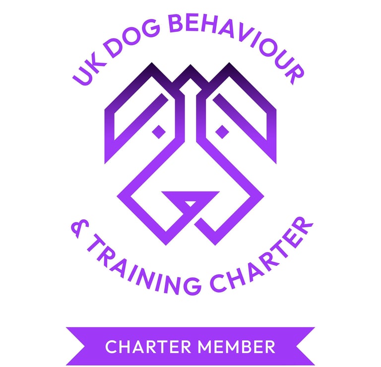 Uk dog behaviour & training charter chartered member 2025 badge
