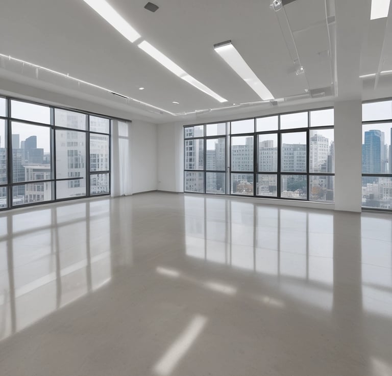 white concrete building near green trees and body of water during daytime