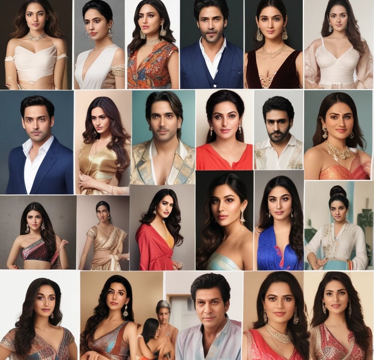 Headshot of a famous Bollywood actor smiling warmly.