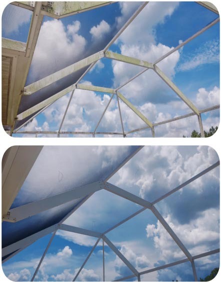 screen enclosure cleaning wesley chapel fl