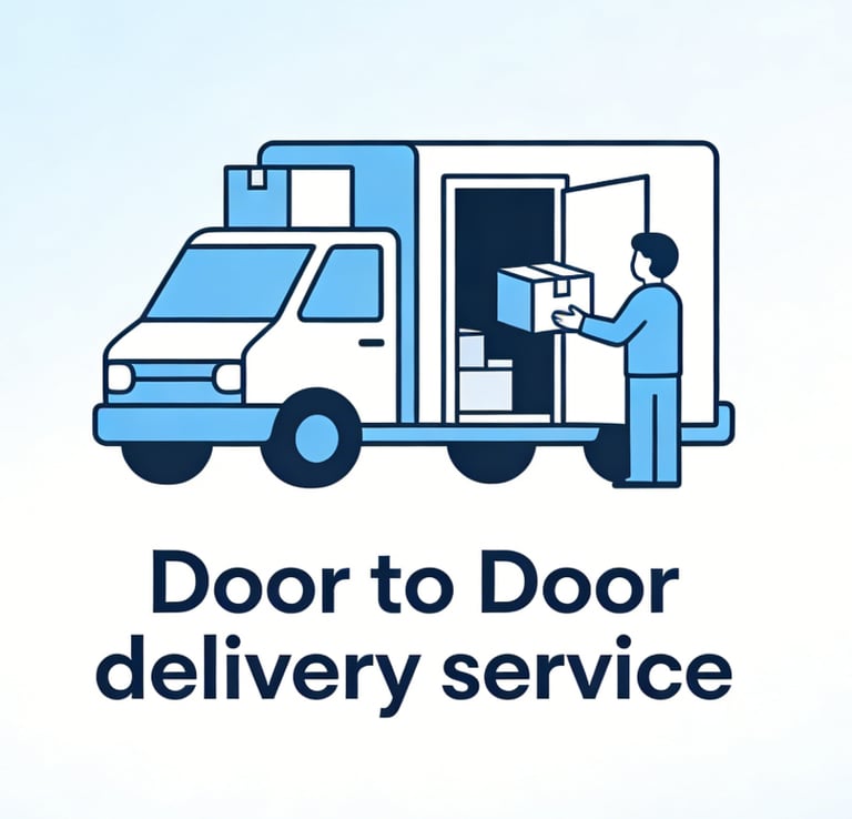 Reliable door-to-door delivery service for custom backpack orders, convenient shipping to Europe,