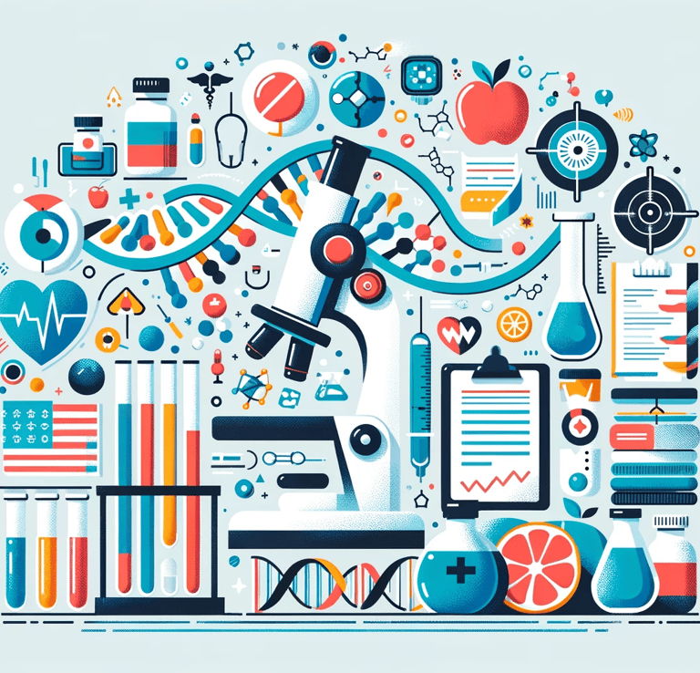 a medical device with a medical theme