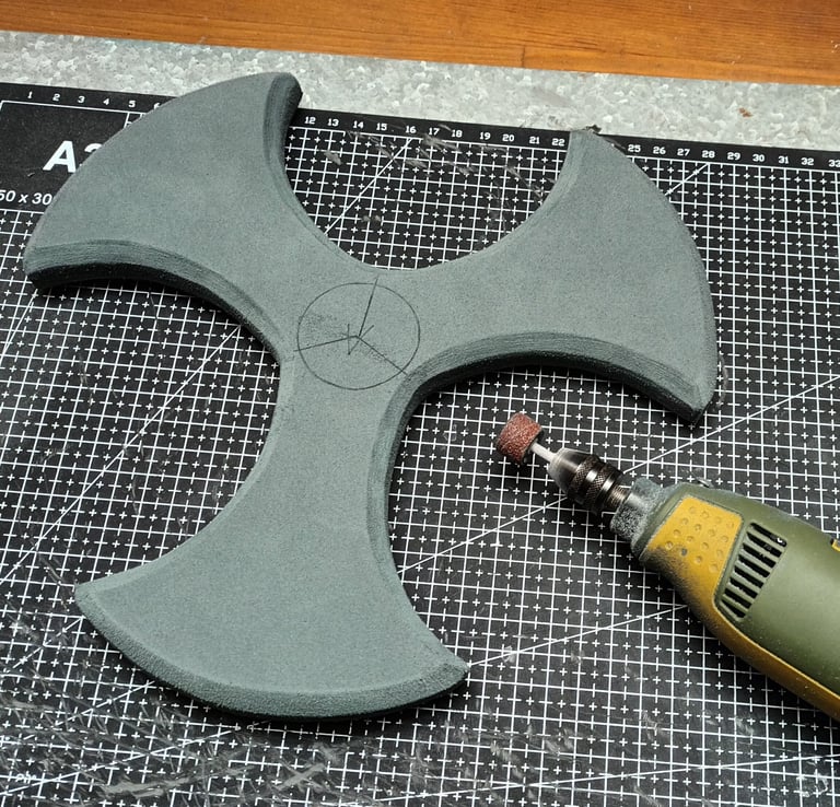 adding plasticity with a rotary tool