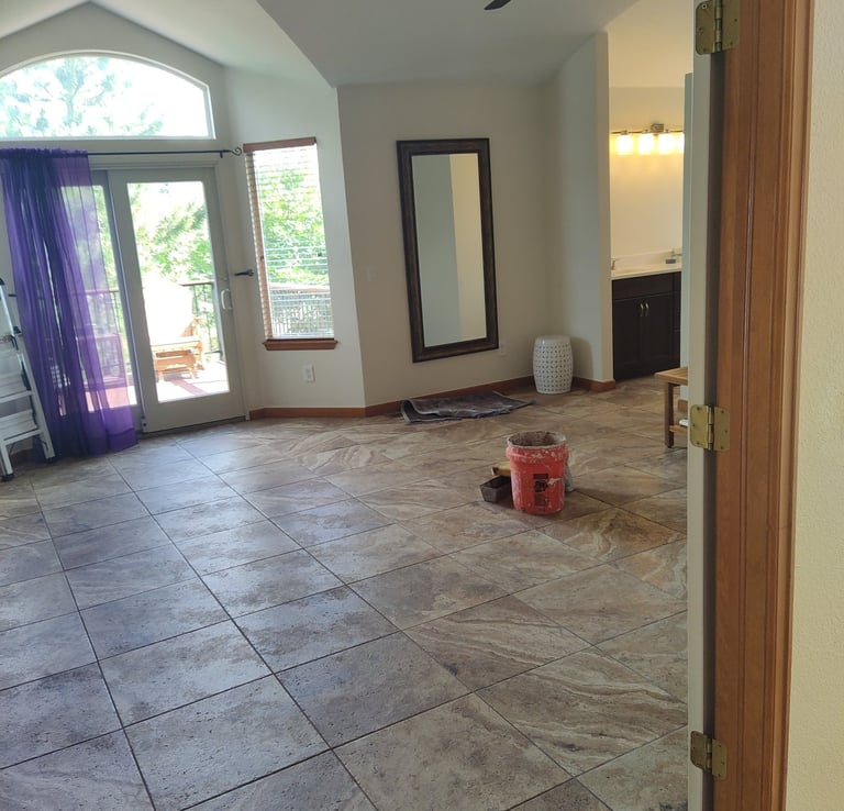 Master suite remodel
