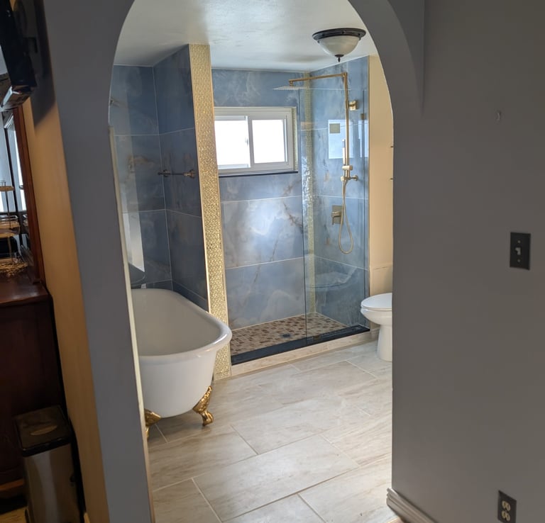 Bathroom redesign and build