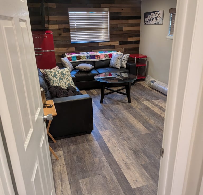 Family room remodel