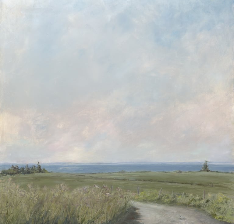 SUMMERS VEIL Painting by Mary Kersell