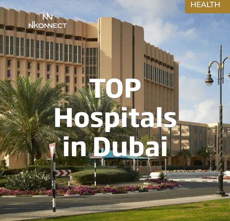 TOP hospitals in dubai