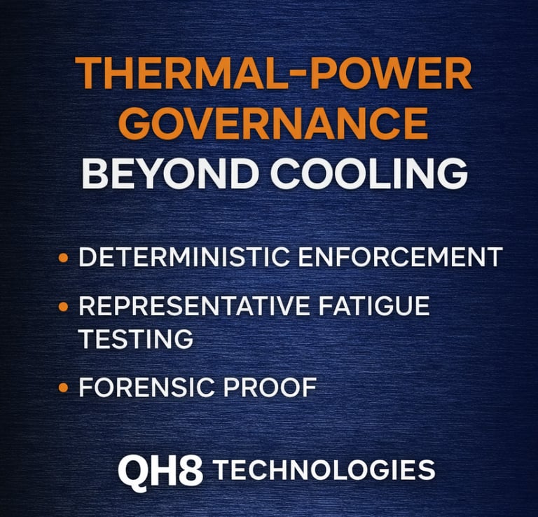 QH8 Technologies develops deterministic governance and enforcement systems for advanced silicon.
