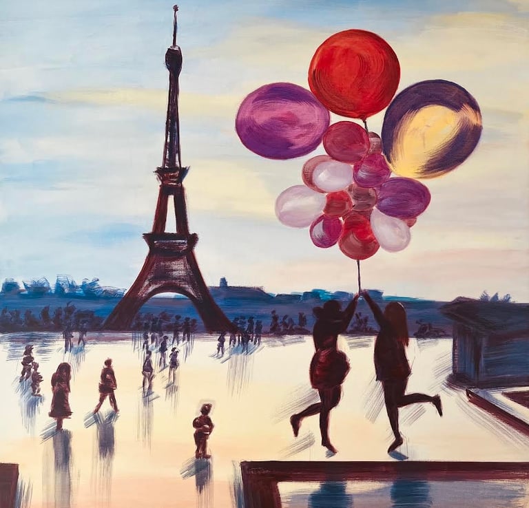 Paris Eifelturm Olympia