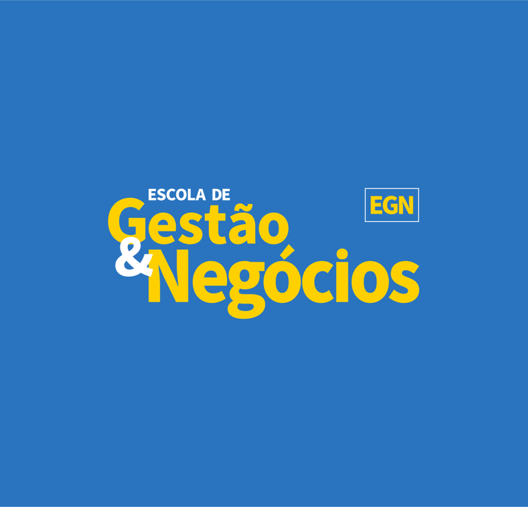 Logo da Escola de Gestão & Negócios | Portfólio de Identidade Visual.