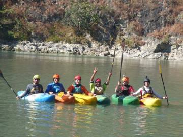 Kayaking in Nepal
