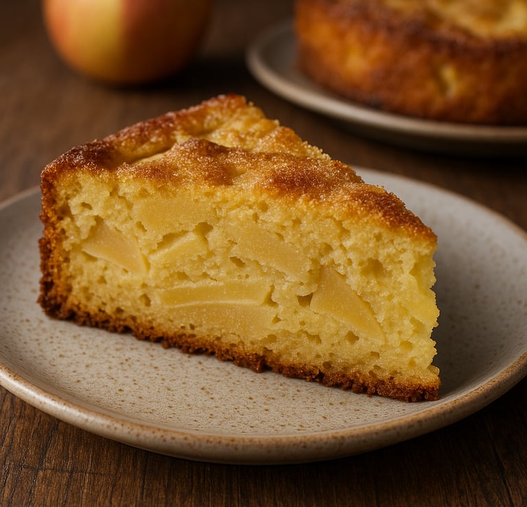 a piece of cake with a slice of cake on a plate