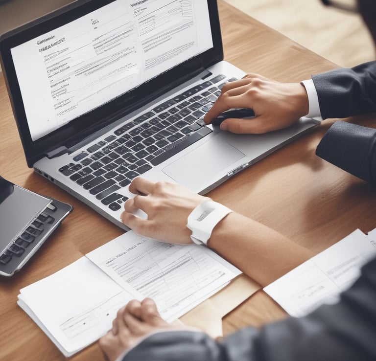A team of workers engaged in gardening activities.