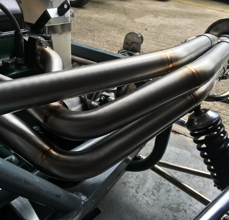race cars parts exhaust