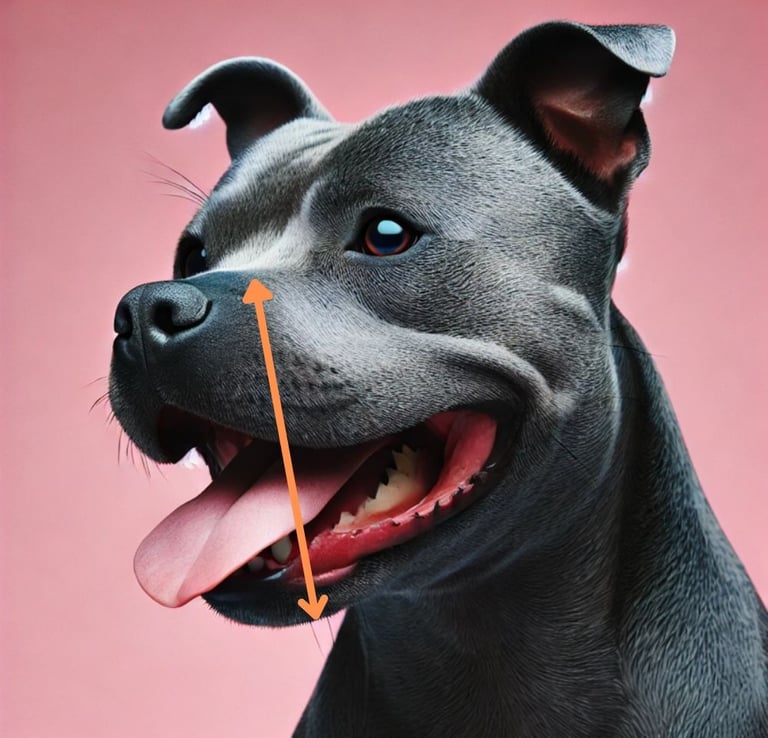 Messanleitung Hecheltiefe Hund