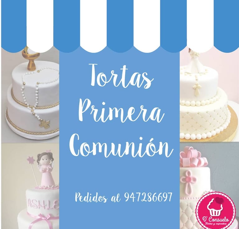 tortas personalizada primera comunión