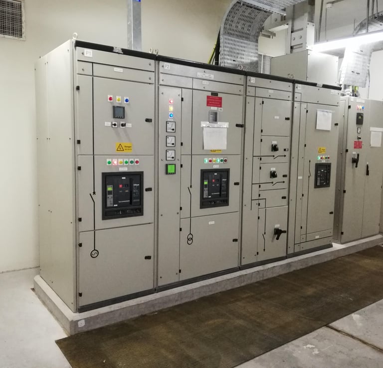 Vidit Jain at Gavi Infra control center reviewing multi-sector EPC operation