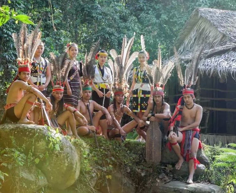 The tribes at Mari Mari Cultural Village