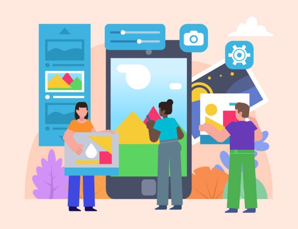 people are taking pictures of a smartphone with a camera