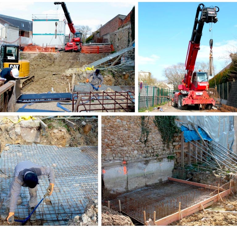 suivi photographique chantier BTP Ile-de-France