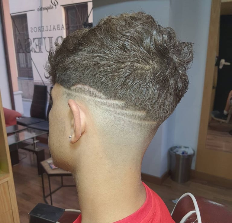 Degradado de nuestra peluquería de caballeros