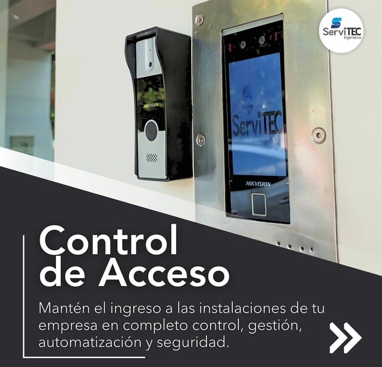 Sistema de control de acceso para seguridad y gestión de ingreso empresarial