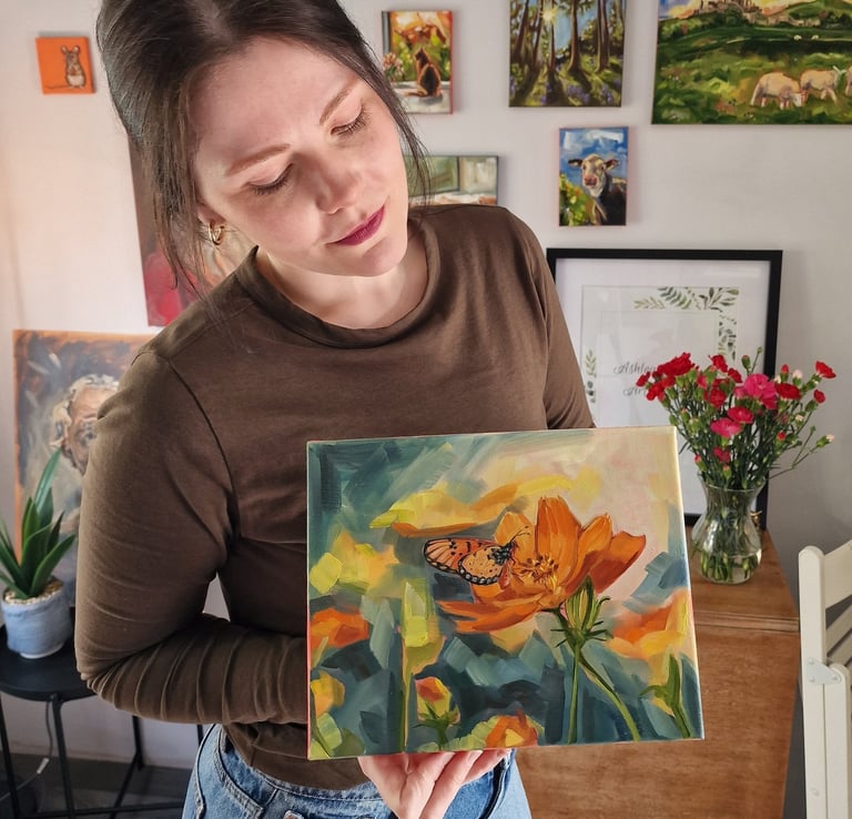 artist Poole, fine art Poole, pet artist Poole, dog artist Poole, landscape artist Poole, 