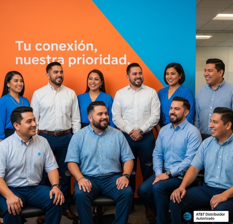 Equipo AT&T Negocios Puebla